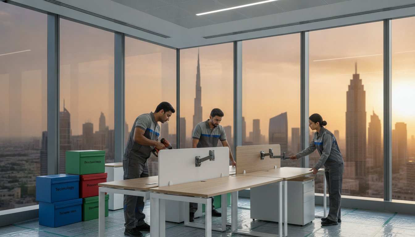 Office Furniture Relocation Dubai: Minimizing Business Downtime